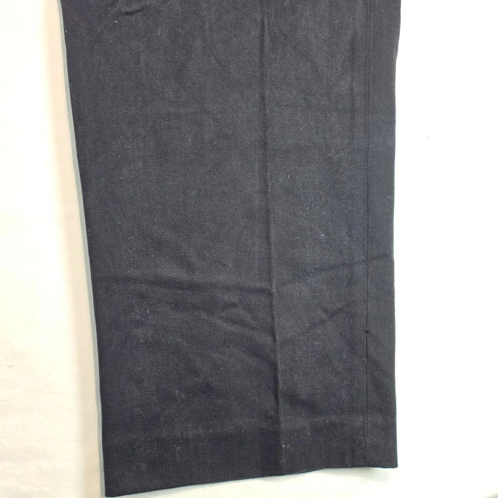 Banana Republic Mens Dress Chino Pants Navy Blue 100% Cotton 34x32 324733